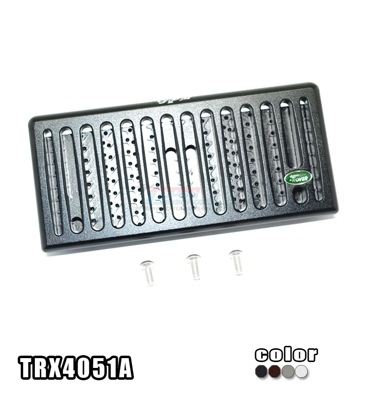 Передняя решетка из сплава (вертикальная) для TRX4 DEFENDER SET TRX4051A 1/10 scale TRX 4 82056 TRAIL