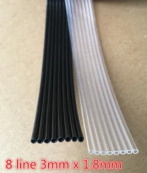 

10 meters 3mmx1.8mm 8 ways UV pipe ink tubing for Roland for Mimaki for Epson UV printer ink cartridge
