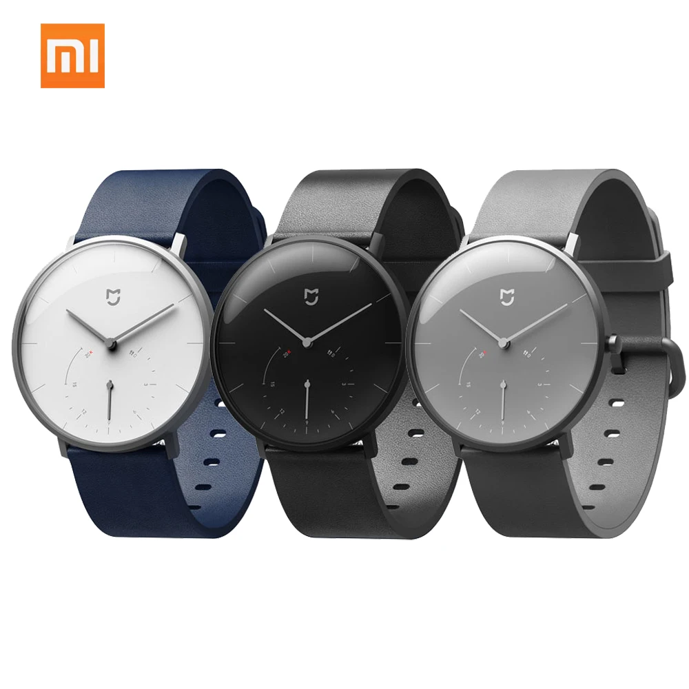 

New Original Xiaomi Mijia Waterproof Quartz Watch Smart Band Bluetooth Pedometer Automatic Calibration time Vibrate Intelligent