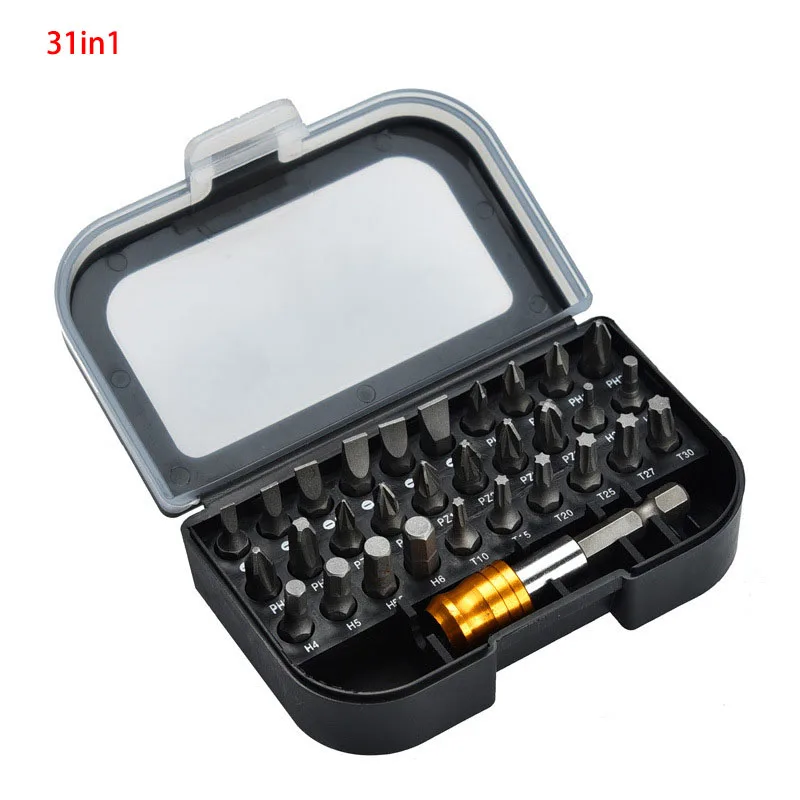 

31in1/set Precision Screwdriver Set Slotted Bits With Magnetic Screwdriver Repair Tool