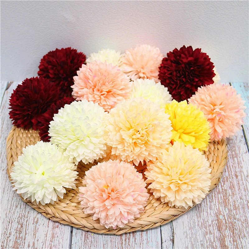 

10pcs Silk Artificial Dandelion Flower Flower Simulation Plant Flower Home Decor Wedding Valentine's Day Party Decor