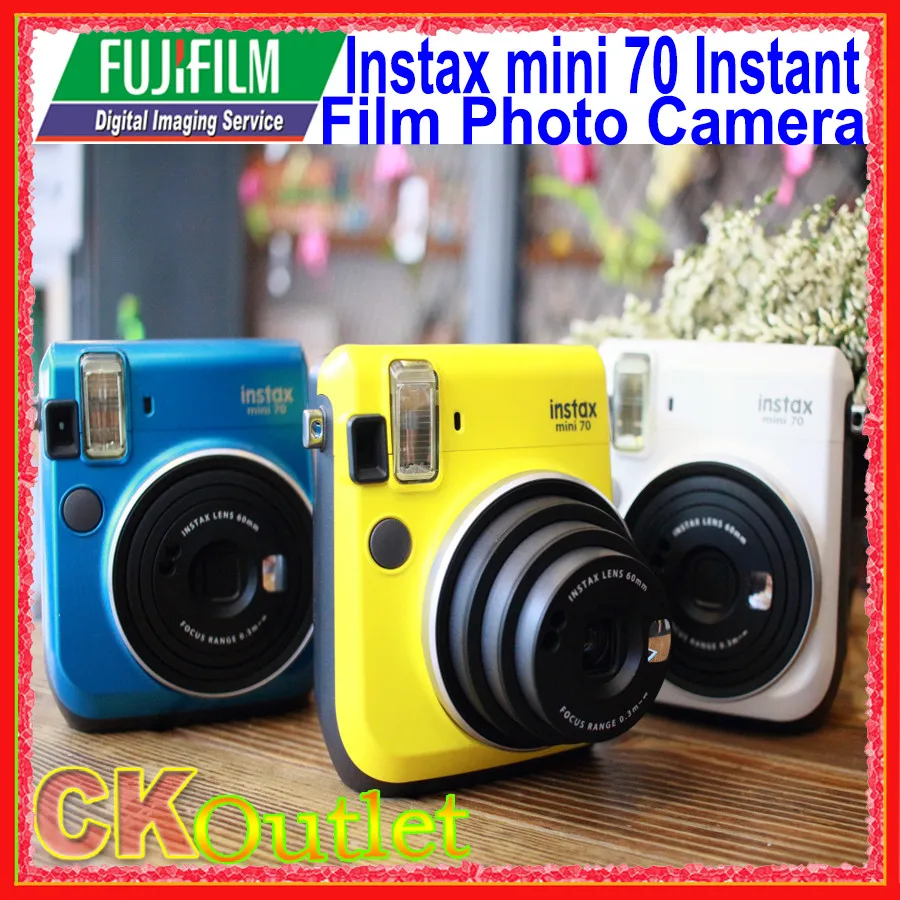 Fujifilm Instax Mini 70 + Free Gift for Polaroid Instant