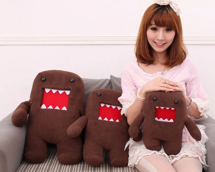 J Ghee Лидер продаж 18 см Domokun забавная кукла Domo-kun детская Новинка креативный подарок Каваий Домо-кун плюшевые игрушки для детей