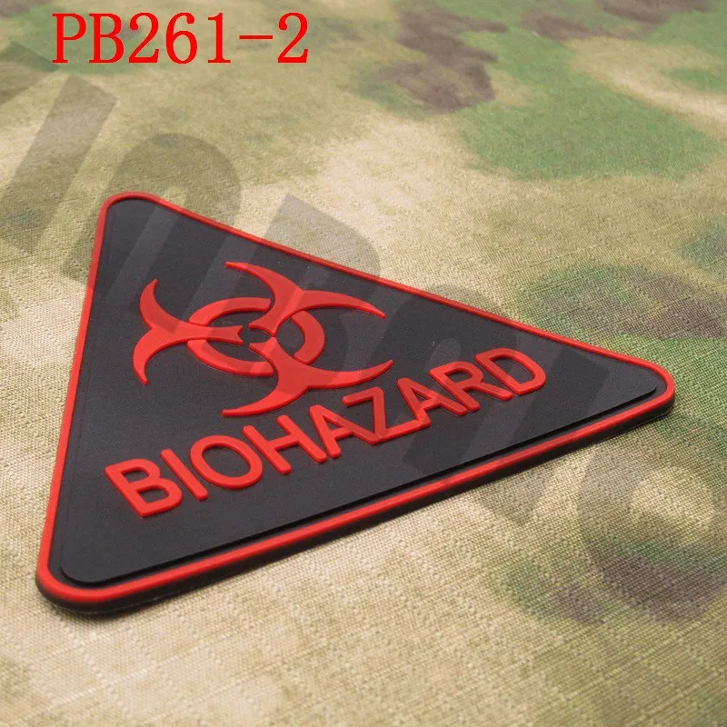 3D ПВХ патч Biohazard зонтик корпорация BIOHAZARD Резиновый патч