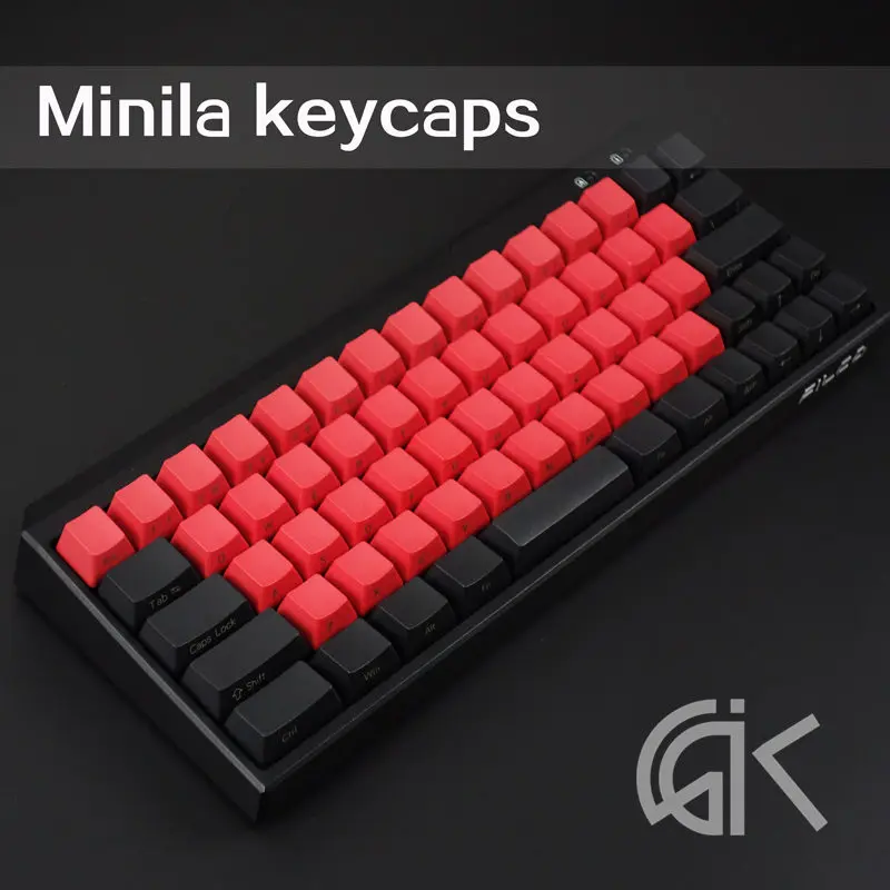 PBT колпачки для ключей filco Minila механическая клавиатура передняя/боковая с принтом 67 ключей с брелоком Cherry MX