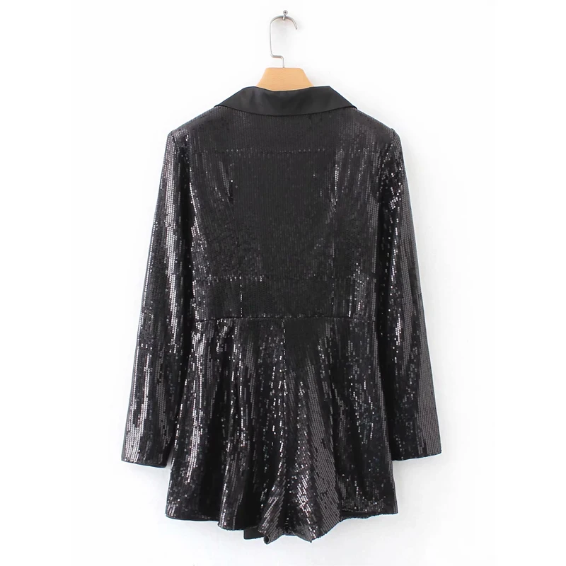 Women Dress New Arrival Fashion Black Long Sleeve Sequin Shining Evening Party Dress Chic Winter Dresses Mini Vestidos Wholesale