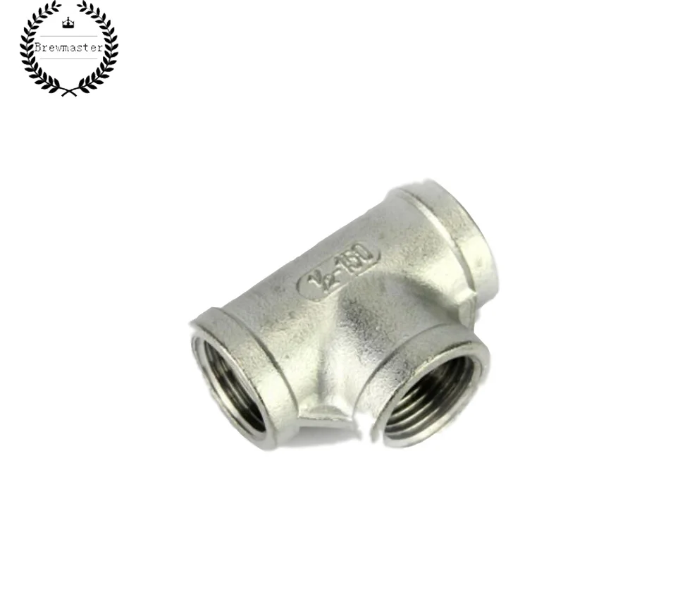 

STAINLESS EQUAL TEE WITH INTERNAL 1/2 BSP THREAD