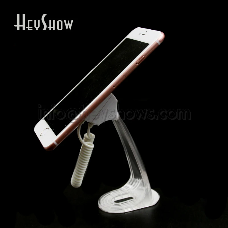 

Acrylic Mobile Phone Security Display Stand, Anti-Theft Holder, Cellphone Pull Device, Retail Handheld, 10x