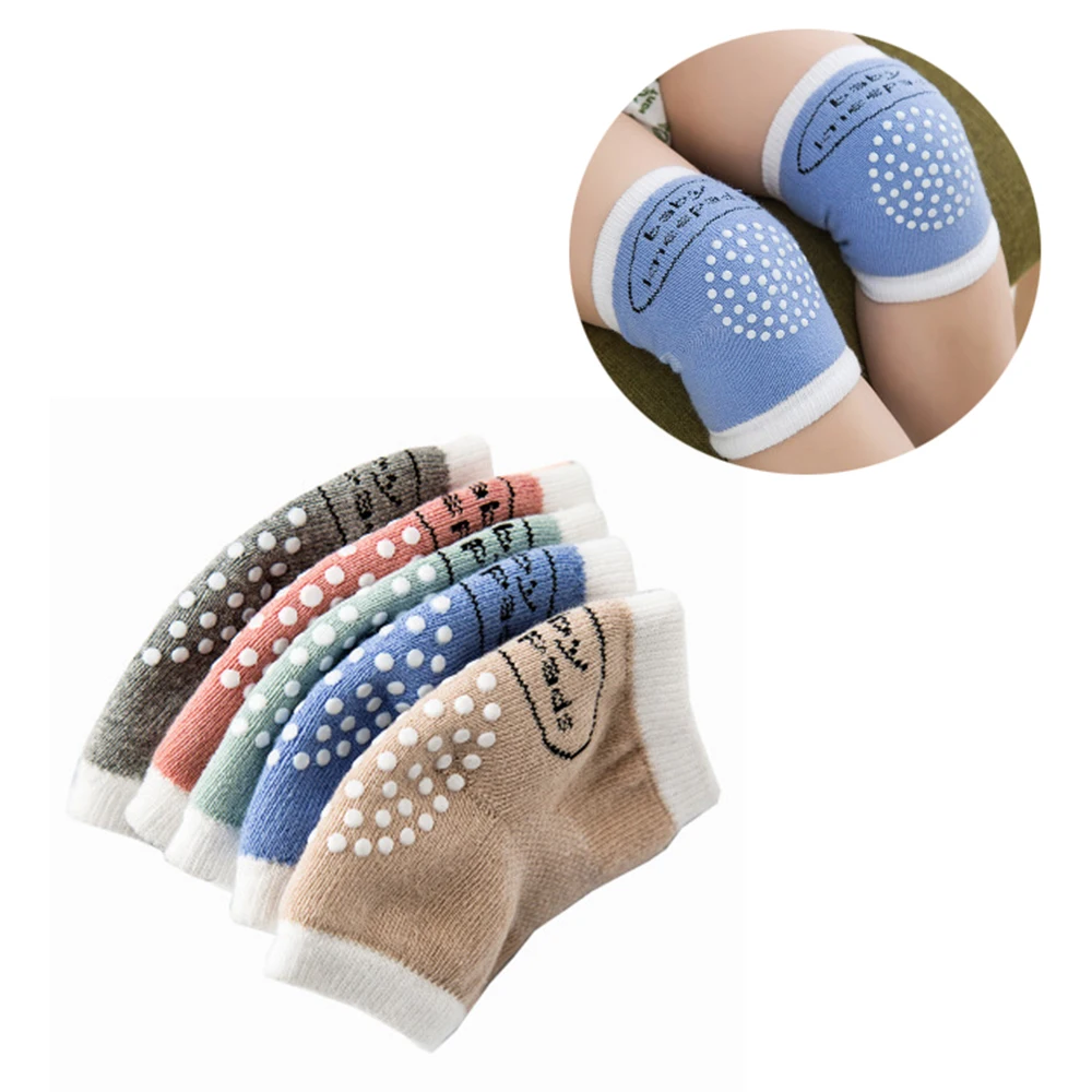 

Toddler Kids Kneepad Protector Soft Thicken Non-Slip Dispensing Safety Crawling Baby Leg Warmers Knee Pads for Child 1 pair