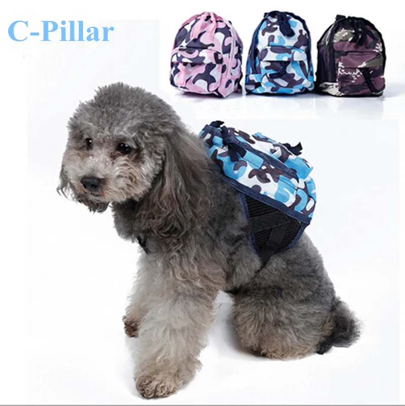 Blue/ Pink/ Green Pet Carrier Pack Dog Bag Backpack Solid Oxford Lillte