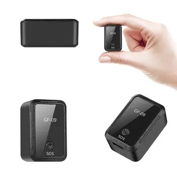 

GF09 Mini Car GPS Locator Adsorption Recording Anti-dropping Device Voice Control Recording Real-time Tracking Equipment Tracker
