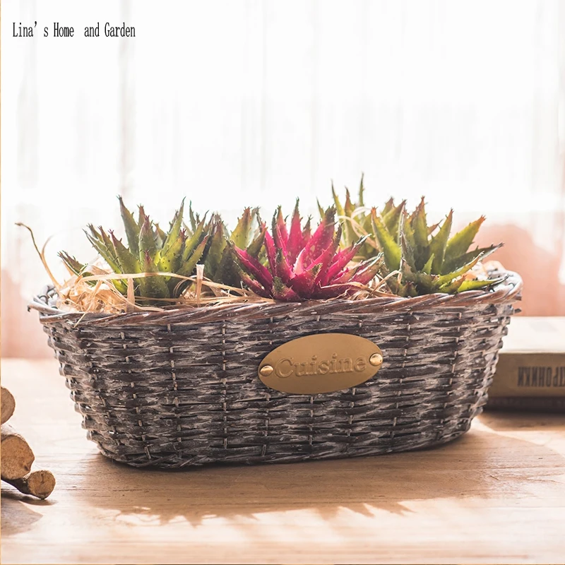 Vintage Farmhouse Decor Hand Made Wicker Wall Baskets For Flowers In Vintage Farmhouse Decor Hand Made Wicker Wall Baskets For Flowers In Flower Pots Planters From Home Garden On Aliexpress Alibaba Group