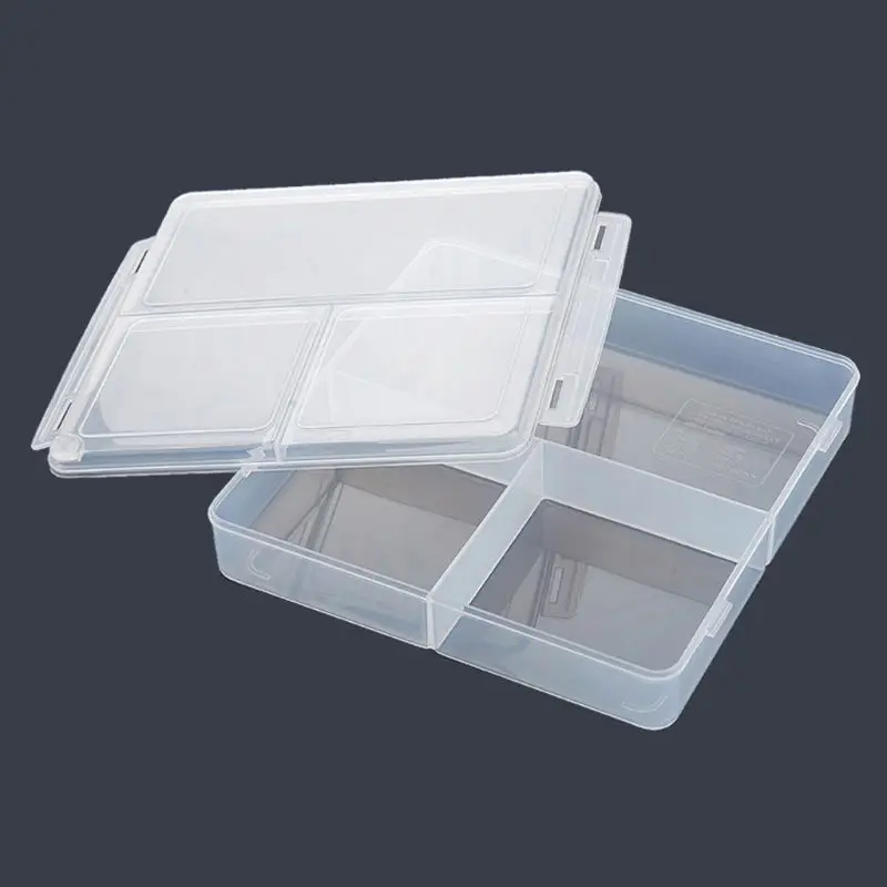 Пластиковая коробка для хранения еды с 3 отсеками контейнер для приготовления еды с крышкой остатки свежего запечатывания коробка для ланча многоразовая кухня микро