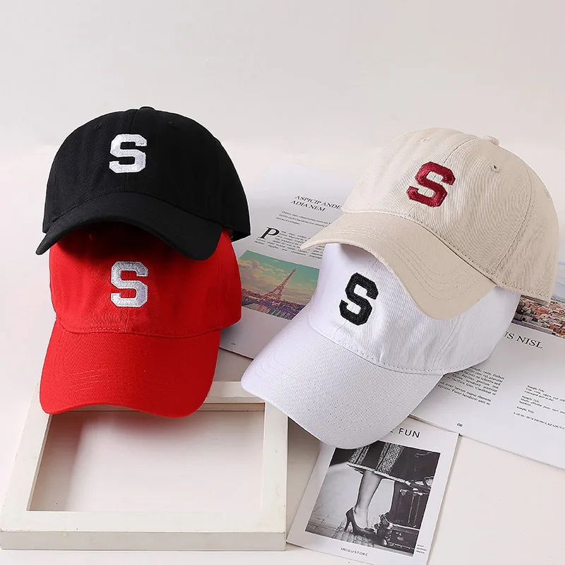 

High Quality Snapback Cap Cotton Baseball Cap 4 Color Jean Embroidery Hat For Men Women Boy Girl Cap Gorras Bone 2019 New