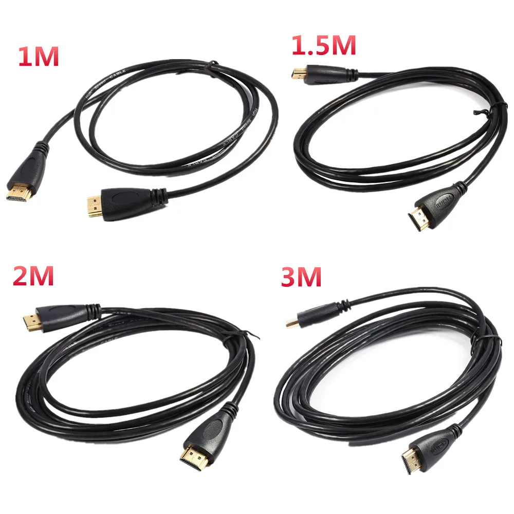 1m 1 5m 2m 3m High Speed Premium HDMI Cable HD 1 4V Cable For LCD