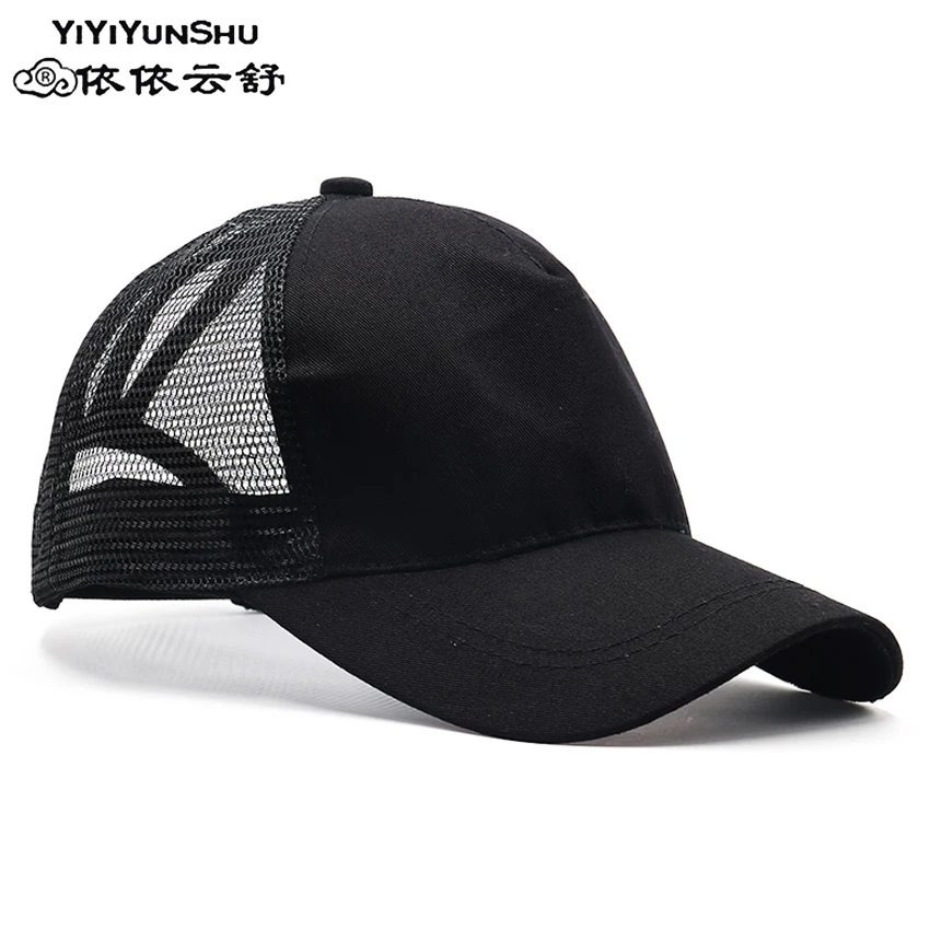 

Mesh Ponytail Baseball Cap Lady Polyester Cotton Baseball Cap Women Summer Golf Caps Adjustable Size Breathable Women's Hat