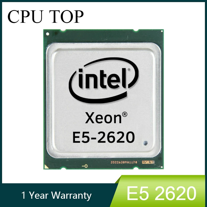 

Intel Xeon E5 2620 E5-2620 SR0KW 2.0GHz 6-Core 15M LGA 2011 CPU processor