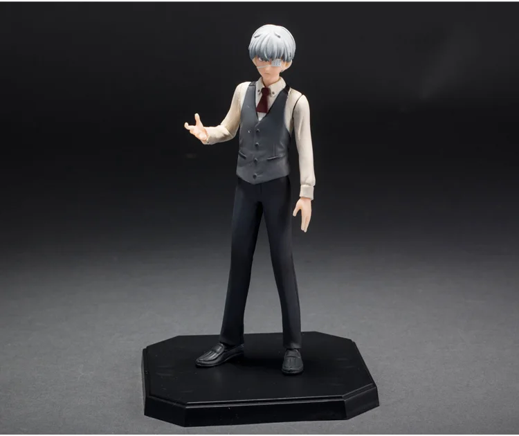 

15cm Japanese anime figure Tokyo Ghoul Kaneki Ken One-Eyed PVC Action Figure Model Toy DXF DX Tokyo Ghoul Figure