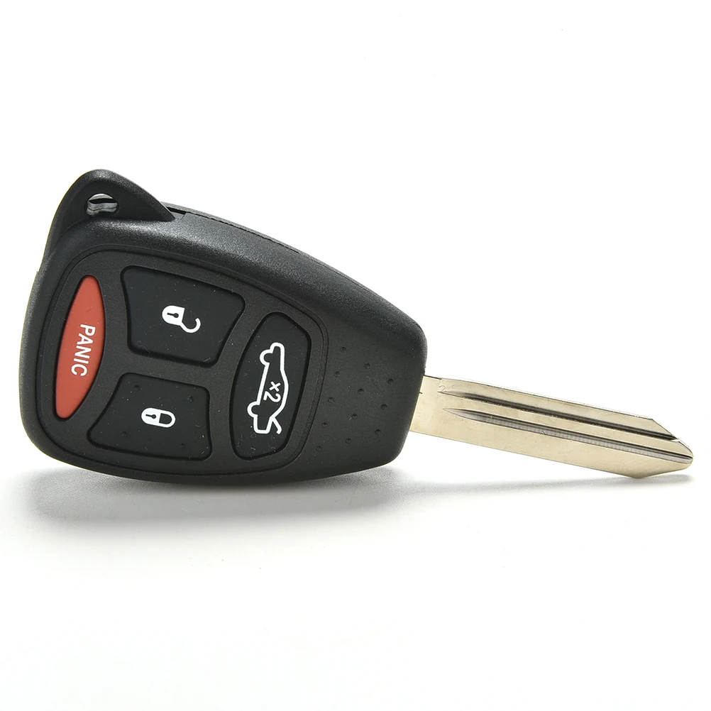 

4 Buttons Key Case For Car Remote Key Case Shell For Jeep Fashion Pad Black Color