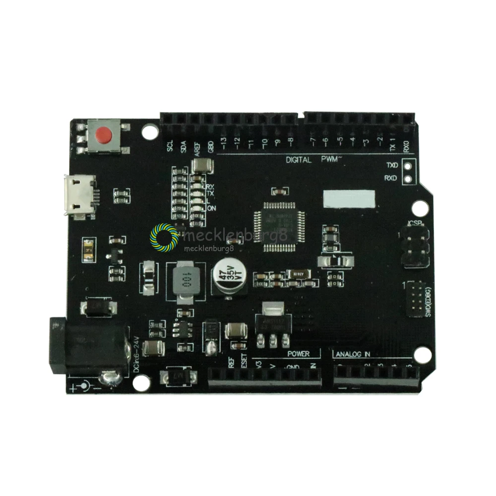 Для Wemos D1 USB SAMD21 M. 0 32-битный ARM Cortex M0 Core. Совместимость с Arduino Zero для M0. Форма R3. |
