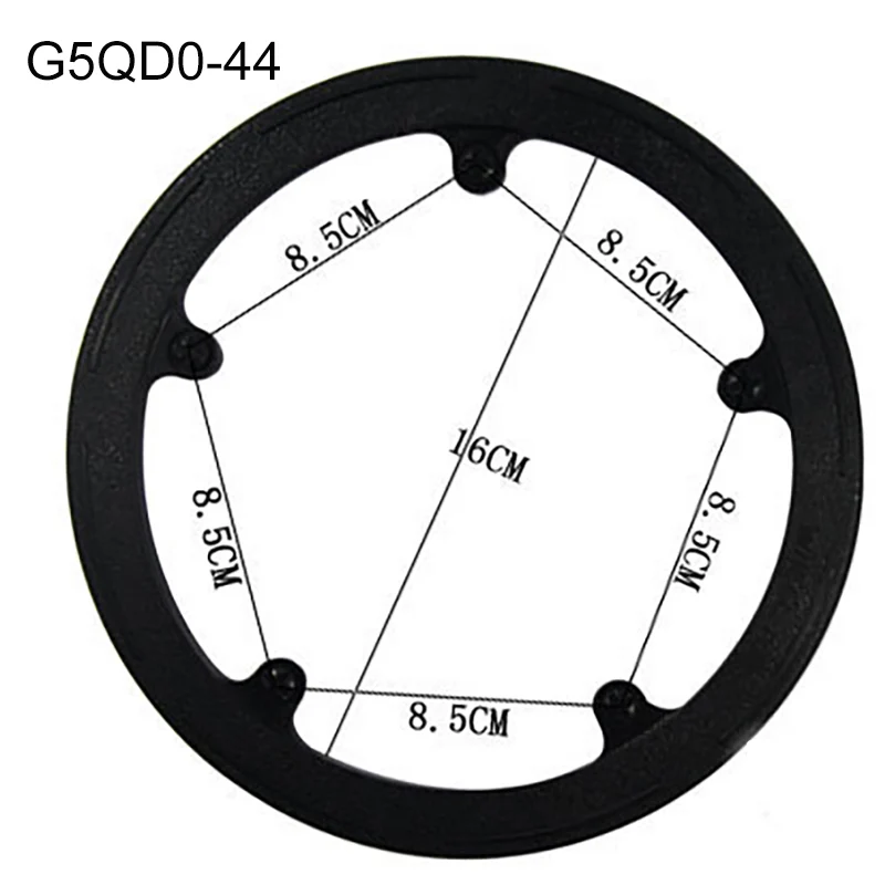 MTB велосипедная Звездочка защита цепи колеса Защитная крышка кривошипная цепь кольцо протектор Аксессуары для велосипеда 40 42 44 46 52T - Цвет: G5QD0-44