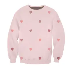 Новые модные 3d топ с принтом розовый Свитшот harajuku Осень для женщин мужчин подростков леди Пара Одежда Galaxy Весна Повседневный пуловер