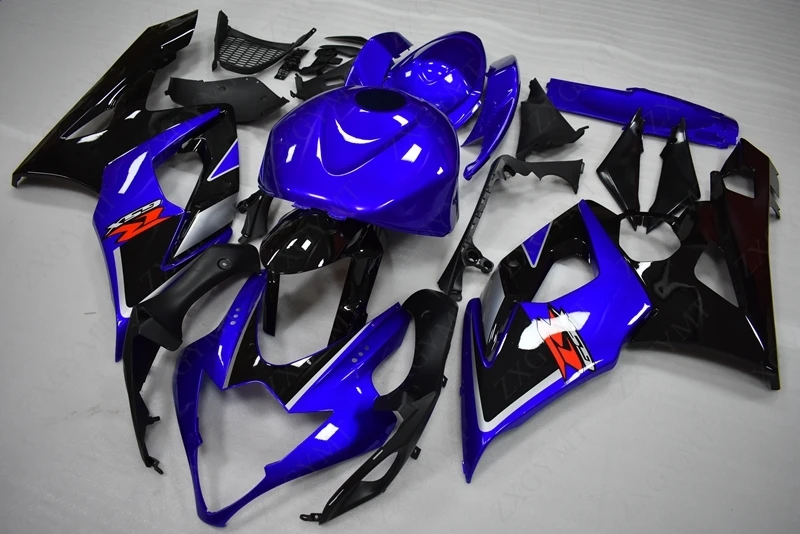 Боди GSX R 1000 2005 - 2006 K5 синий черный для Suzuki GSXR1000 наборы обтекателей 05 | Автомобили и