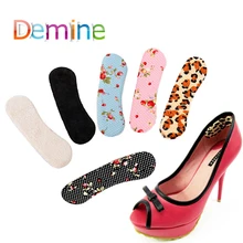 Демин гелевые силиконовые противоскользящие туфли на высоком каблуке задние туфли с вкладышем стельки подушечки для защиты ног от мозолей вставки