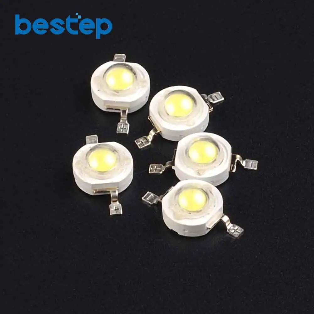 

10PCS Epistar Chip 3W LED Diodes Lamp Beads 240lm-300lm White LED