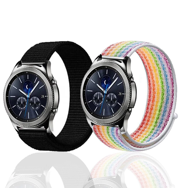 22 мм 20 мм для samsung gear sport S2 S3 Frontier классический ремешок huami amazfit ремешок Bip huawei GT 2 galaxy watch active 42 мм 46 мм