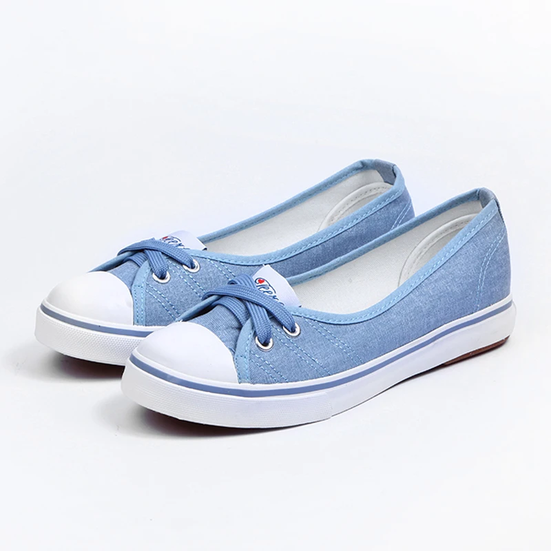 pink navy Marée Causal Lumière white Printemps Dames Pied De sky green gray Pédale Chaussures Black Étudiants Plat Slip Toile Blue Femmes Coréenne Appartements Blue on Mocassins 4UZzwnS