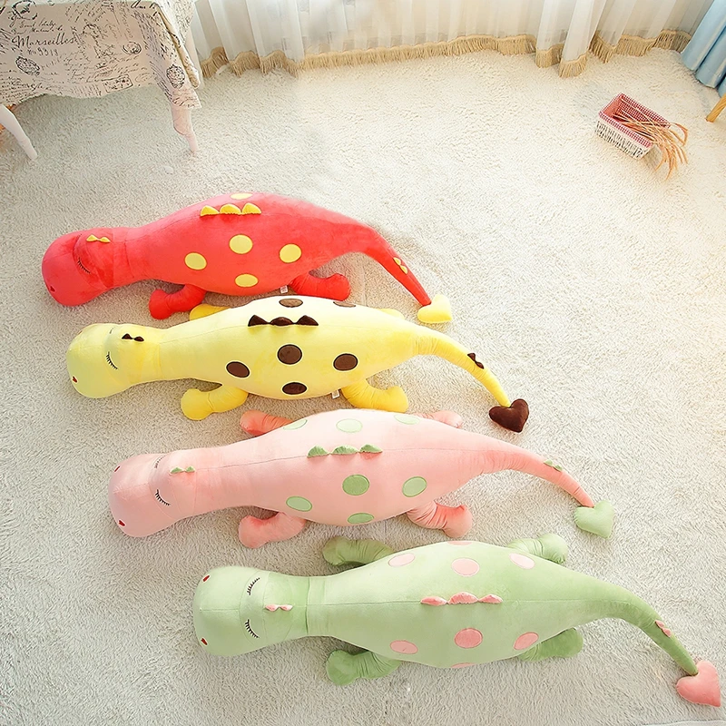 Kawaii аниме динозавр плюшевая игрушка подушка большая мягкая мультяшная красочная