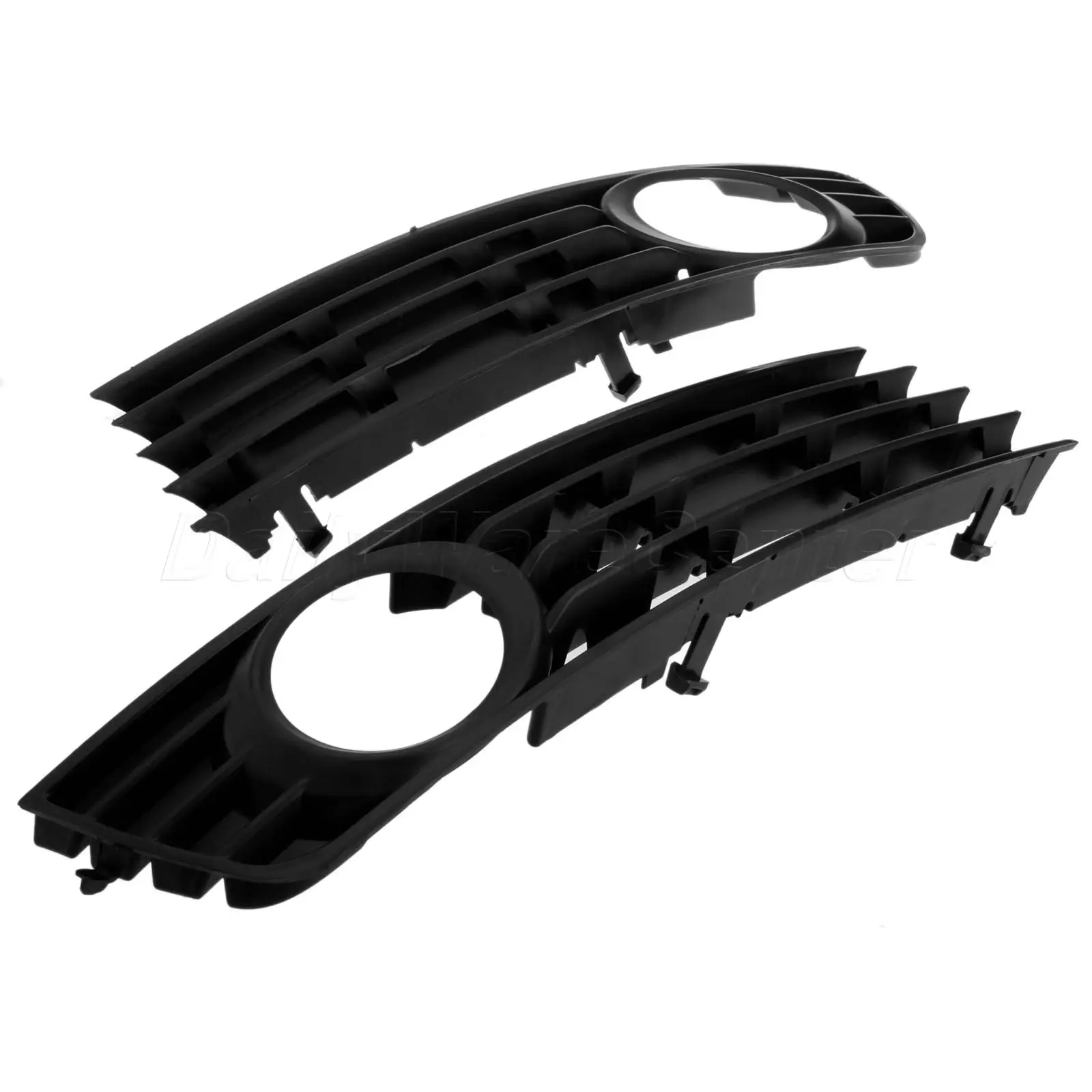 

1Pair New Front Bumper Lower Side Fog Light Left Grille Grill Left Right Side For Audi A4 B6 Sedan 02-05 Auto Refit Accessories