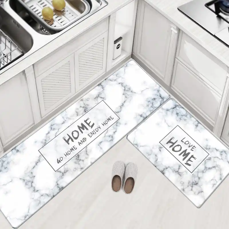 Pvc Leather Kitchen Rugs Carpets Set Long Size Sofa Area Oil Pvc Leather Kitchen Rugs Carpets Set