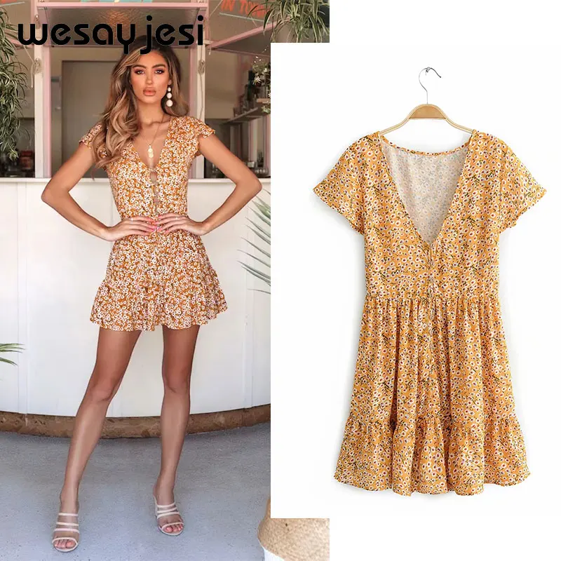 

2019 winter dress women vestidos England style short sleeve a-line ruffles v-neck vestidos de fiesta party dress