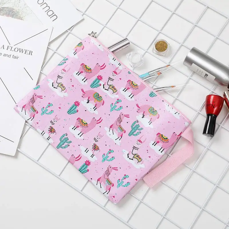 Cute Cartoon Animal Cosmetic Bag Portable Women Makeup Bag Storage Pouch Zipper Professional Toiletry Wash Kit Cute Cartoon Animal Cosmetic Bag Portable Women Makeup Bag Storage Pouch Zipper Professional Toiletry Wash Kit