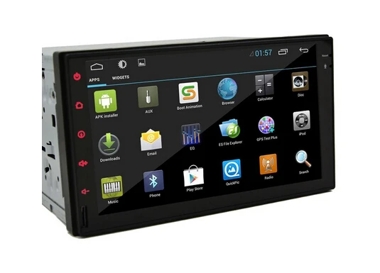 100% Android 4.2 Автомобильная Электроника Gps-навигация 2DIN Автомобилей Стерео Радио