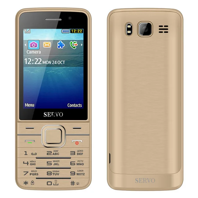 Original SERVO V9500 9500 Phone With Quad SIM 4 SIM card 4 standby Bluetooth Flashlight 2.8inch