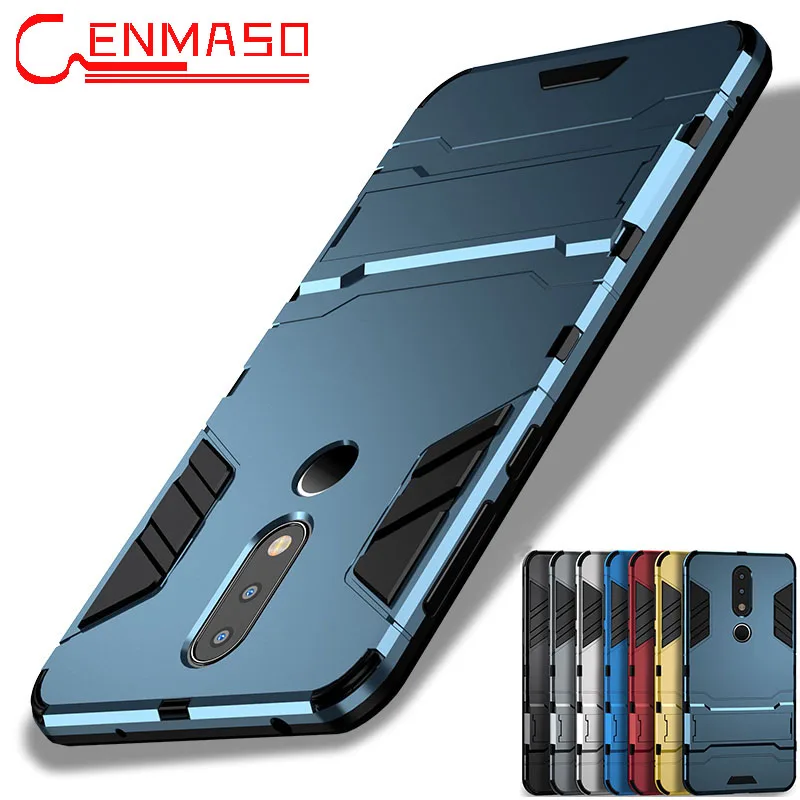 

For Nokia 7 Plus Case for Nokia X6 X5 8 Sirocco Armor Back Cover for Nokia 8 5 3 2 2.1 1 6 2018 PC Soft Silicon Protective Cases