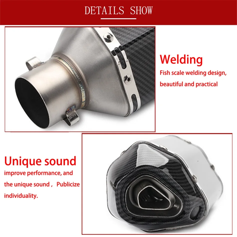 Motorcycle Akrapovic Exhaust muffler (5)