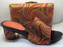 Hohe Qualität Passenden Italienischen Schuh-Und Taschensatz, nizza Keile Dame High Heels, Match Frauen Kleid, Größe 37-43