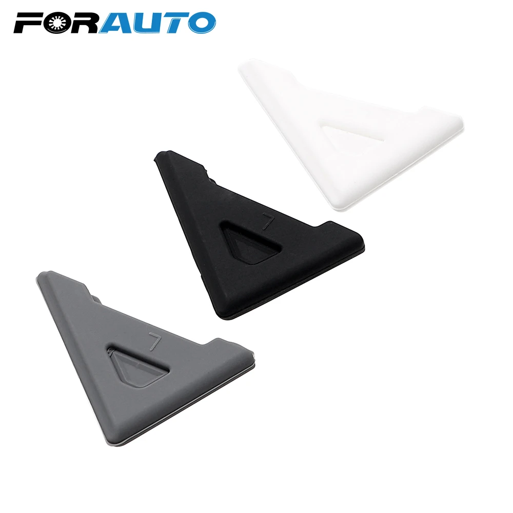 

FORAUTO 2PCS Car Door Corner Cover Scratch Protector Auto Care Styling Mouldings Silicone Crash Protection Anti-Scratch Sticker