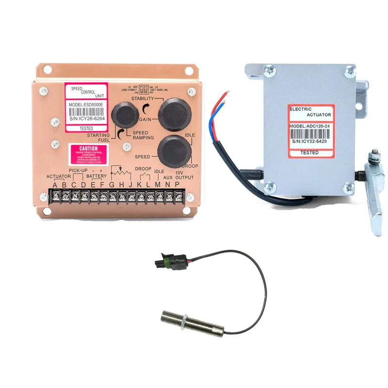 Speed controller ESD5500E Pickup 3034572 12V Actuator ADC120-12V//ADC120-12