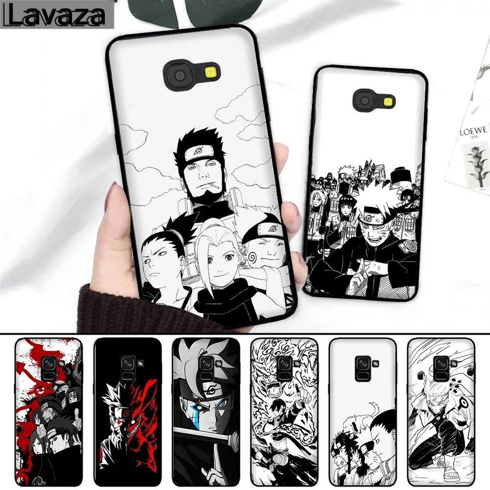 

Lavaza Naruto character anime Silicone Case for Samsung A3 A5 2016 2017 A6 Plus A7 A8 A9 J6 2018