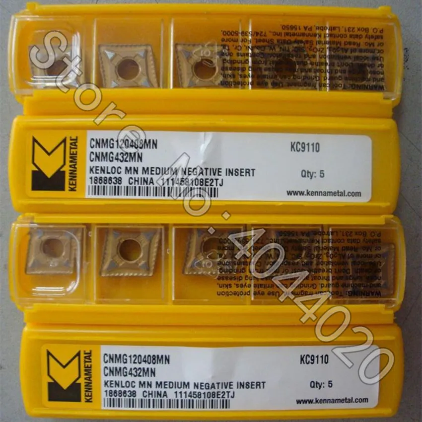 

Карбидные вставки CNMG120408MN KC9110 CNMG432MN KC9110 10 шт. Kennametal