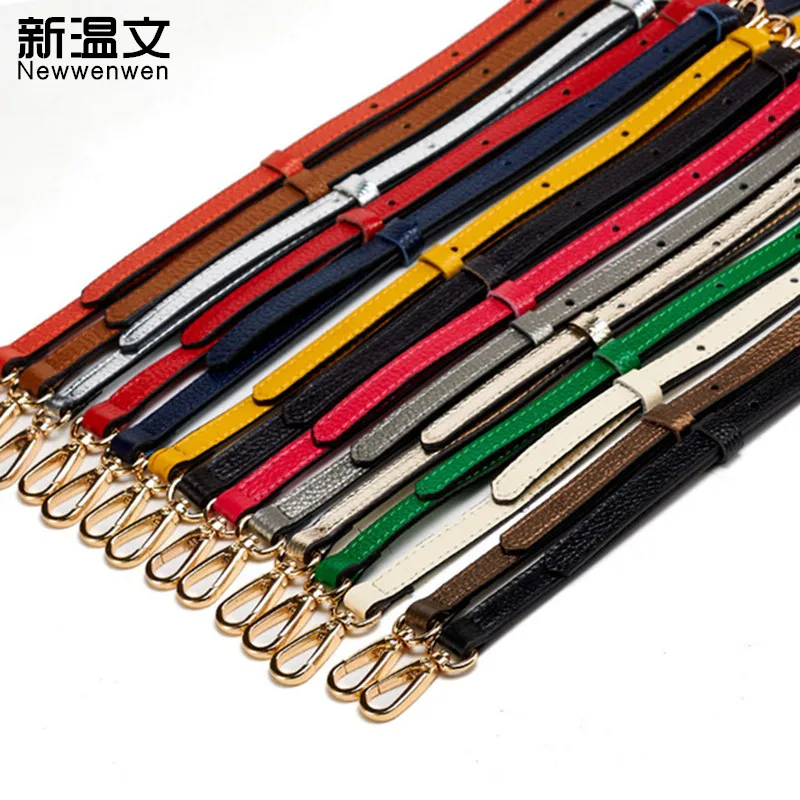 DIY correas de hombro para bolsos Cartera de cuero genuino