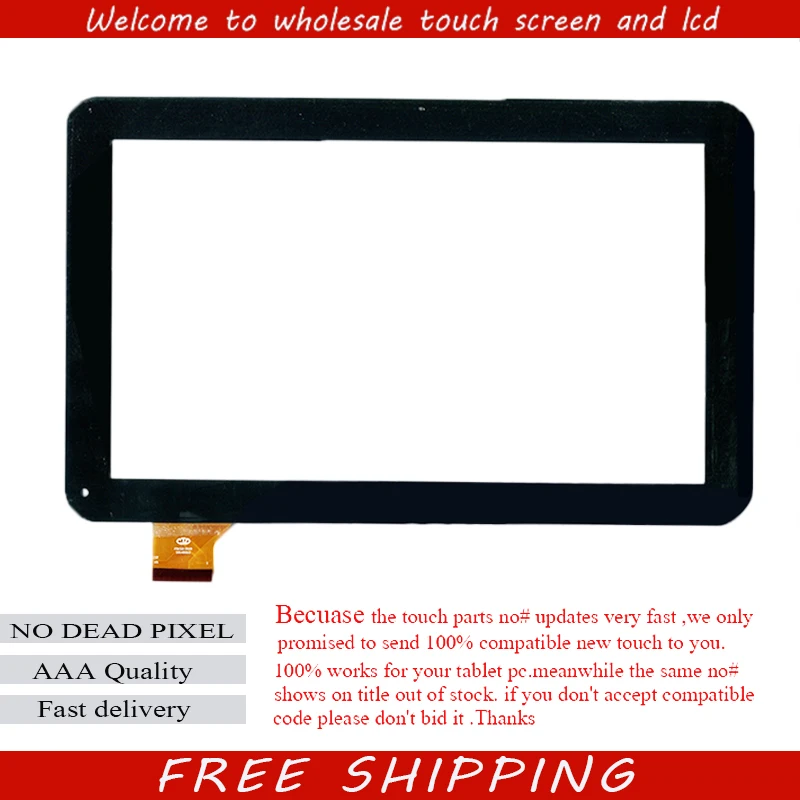 

Free film+10.1" for Ainol Novo 10 NUMY 3G AX10T AX10 Touch Screen Digitizer Glass Panel Sensor Replacement Free Shipping