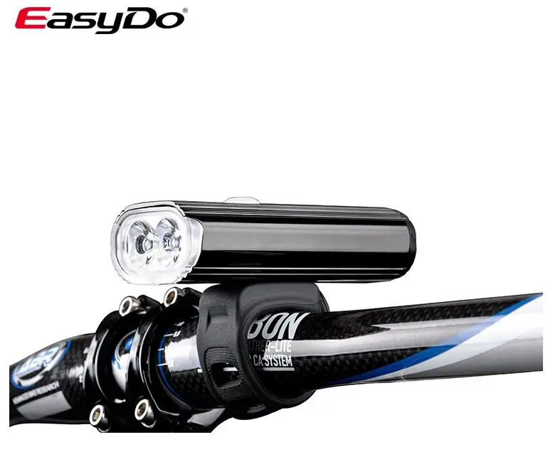 Easydo EL-1110 двойной XPG светодиодный фар сплав Корпус 4400 мА/ч, Батарея 1000 люмен 360 градусов вращение Велосипедное освещение спереди Фонари