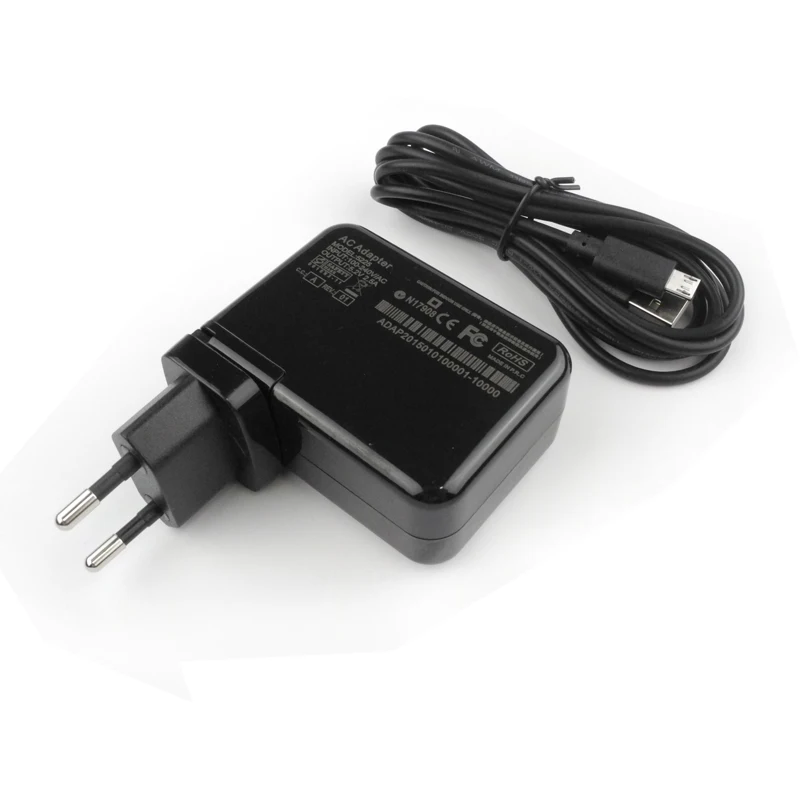 

5.2V 2.5A Micro USB Port Tablet Battery Charger For Microsoft Surface 3 EU Plug Ac Power Adapter