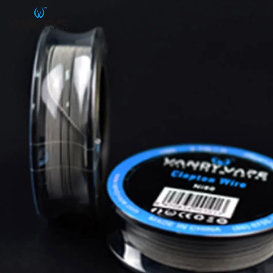 vandy vape Clapton Ni80 провод 1.66ohm 2.7ohm 1.34ohm 2.35ohm 10ft vape аксессуары для электронных сигарет распылитель